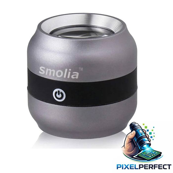 Pixel Perfect Zoomy Magnifier Microscope 30mm, 10x Magnification UV Light