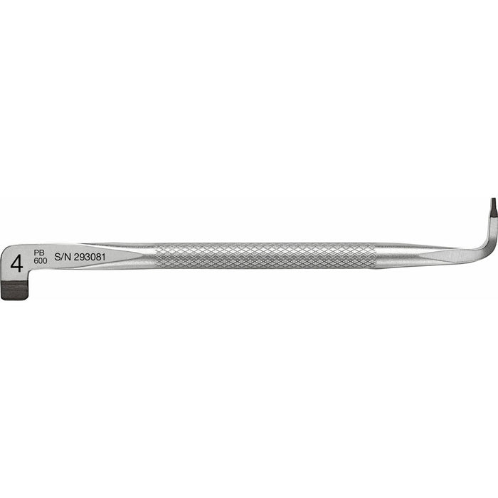 PB Swiss 600 Slotted Key L-Wrenches Offset Blade at Both Ends Refitting Angle 90°
