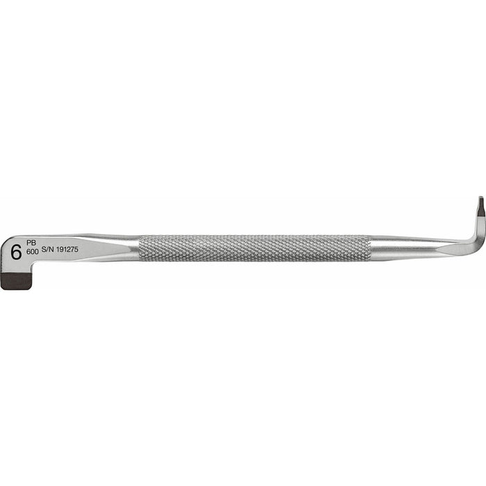 PB Swiss 600 Slotted Key L-Wrenches Offset Blade at Both Ends Refitting Angle 90°
