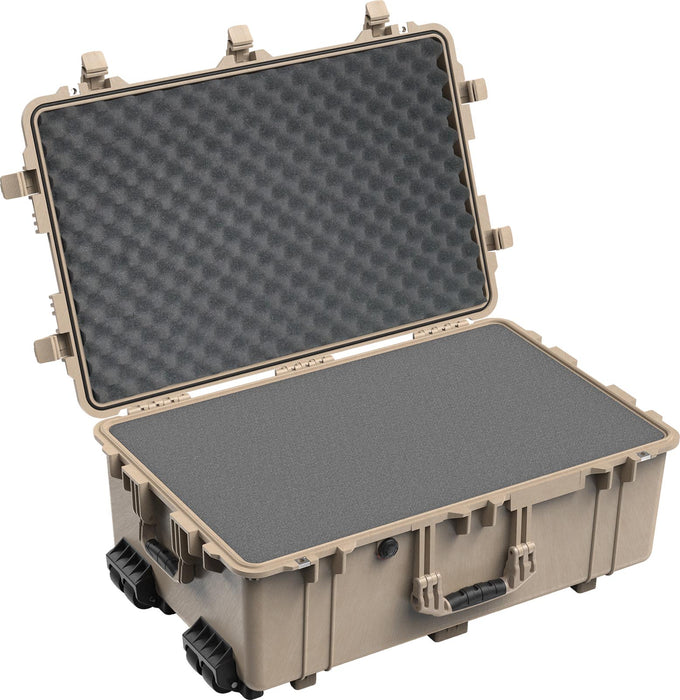 Pelican # 1650 Wheeled Case - Desert Tan (802 x 520 x 316mm) 1650-020-190