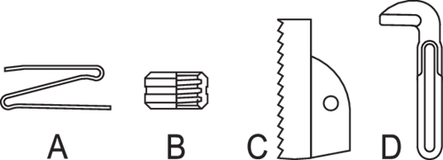 Gedore 227/450 Pipe Wrench 18