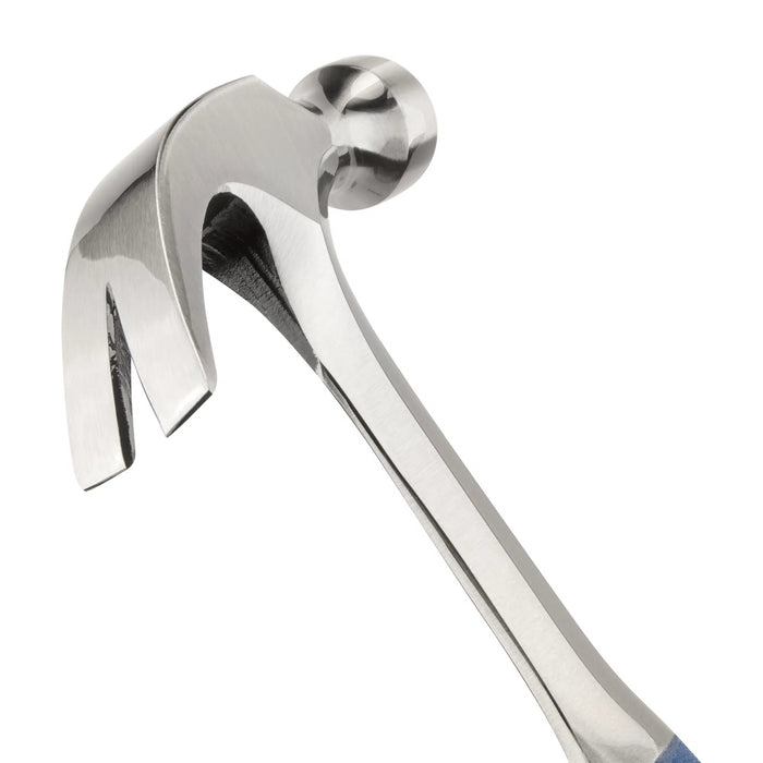 Estwing 16 Oz Curve Claw Hammer With Blue Shock Reduction Grip