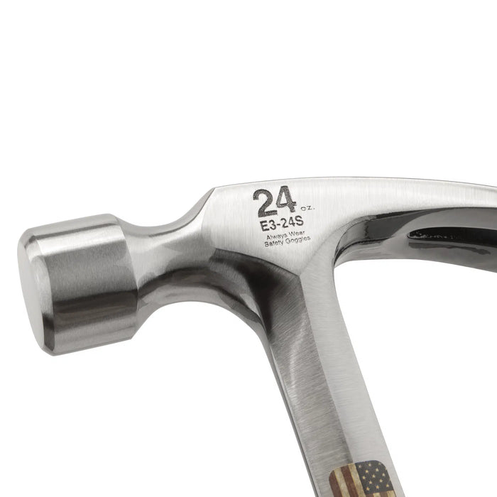 Estwing 22 Oz Framing Hammer W/ Curved Claw Shock Reduction Blue Vinyl Grip