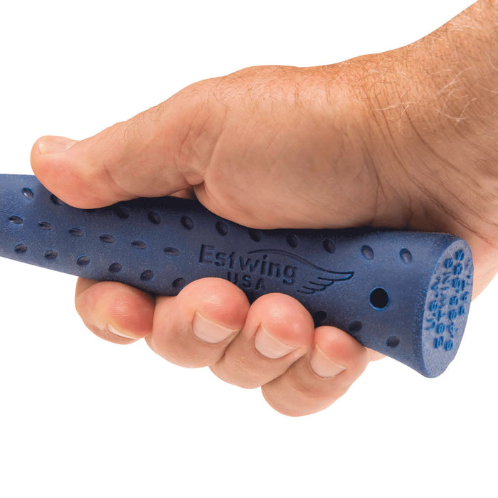 Estwing 12 Oz Ball Peen Hammer With Blue Shock Reduction Grip