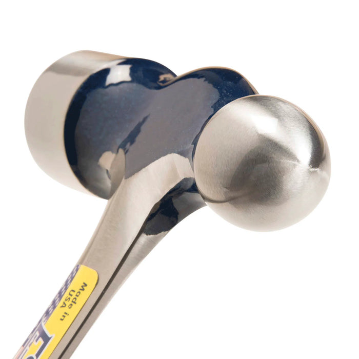 Estwing 12 Oz Ball Peen Hammer With Blue Shock Reduction Grip