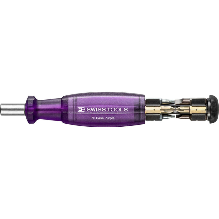 PB Swiss 6464 Insider - Pocket Tool With Bit Magazine & 8 PrecisionBits C6