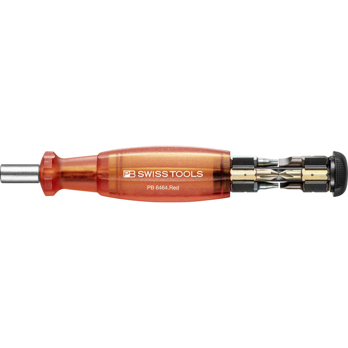 PB Swiss 6464 Insider - Pocket Tool With Bit Magazine & 8 PrecisionBits C6