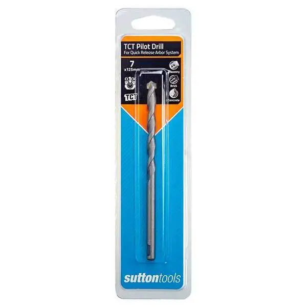 Sutton Pilot Drill H122 125mm Quick Release TCT
