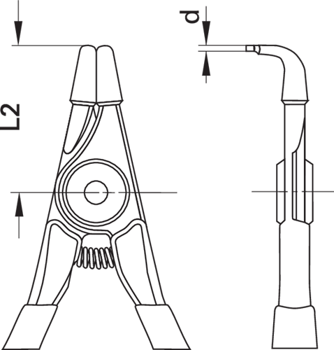 Gedore 6702510 8000 A 31 Circlip Pliers