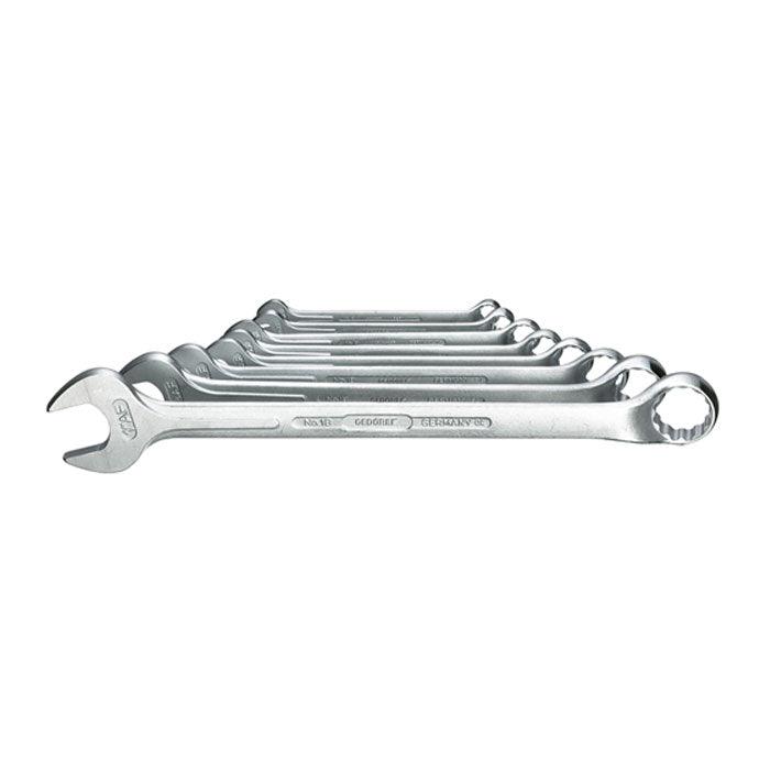 Gedore SB 1 B-08A Imperial Combination Spanner Set 8 Pce 3/8