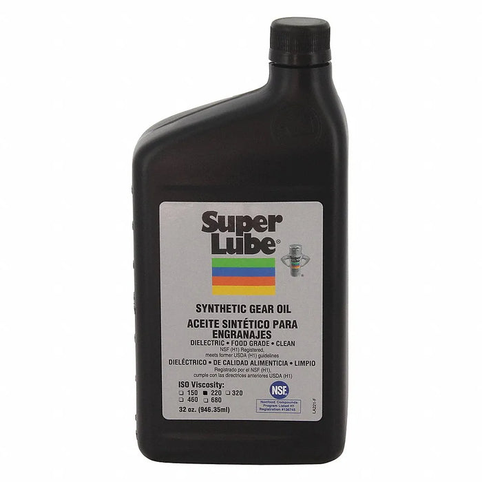 Super Lube Sythetic Gear Oil ISO 220 1 Quart Bottle