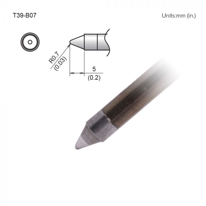 Hakko T39 Soldering Tip/Shape-0.7B For FX971