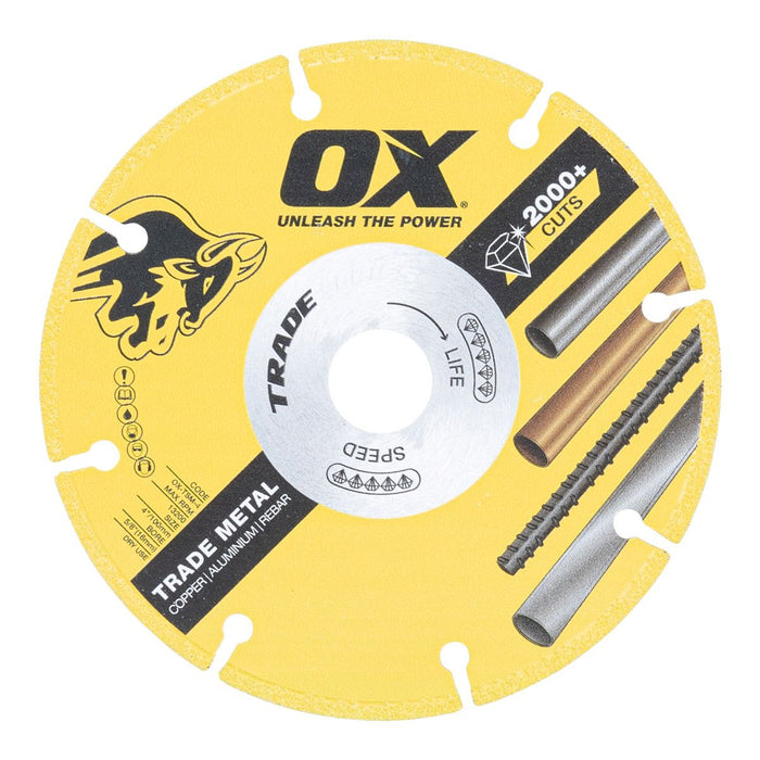 OX Trade Series Metal Cutting Blade - 105mm