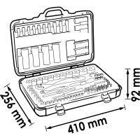 Vigor 94 Pce Mixed Drive Socket Set V1706N
