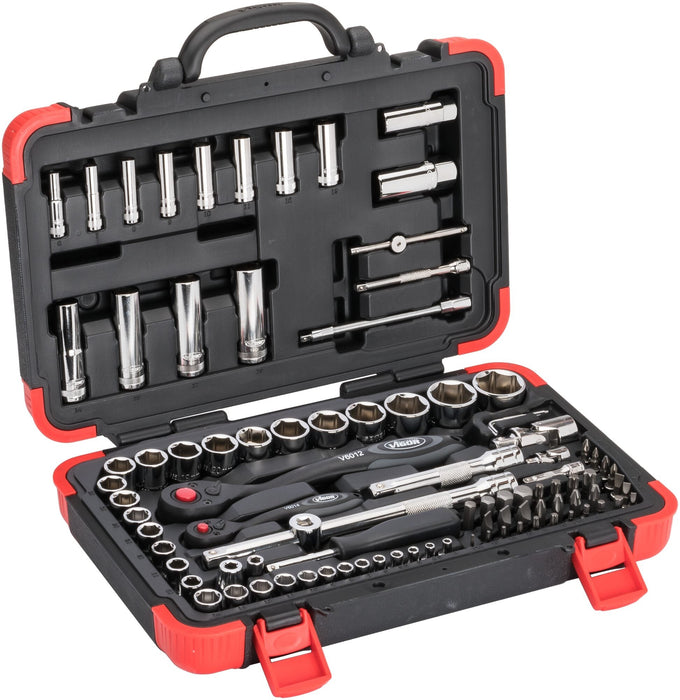 Vigor 94 Pce Mixed Drive Socket Set V1706N