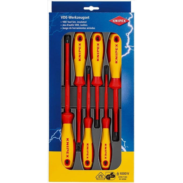 Knipex VDE 1000V Phillips / Slotted Screwdriver Set 00 20 12 V01