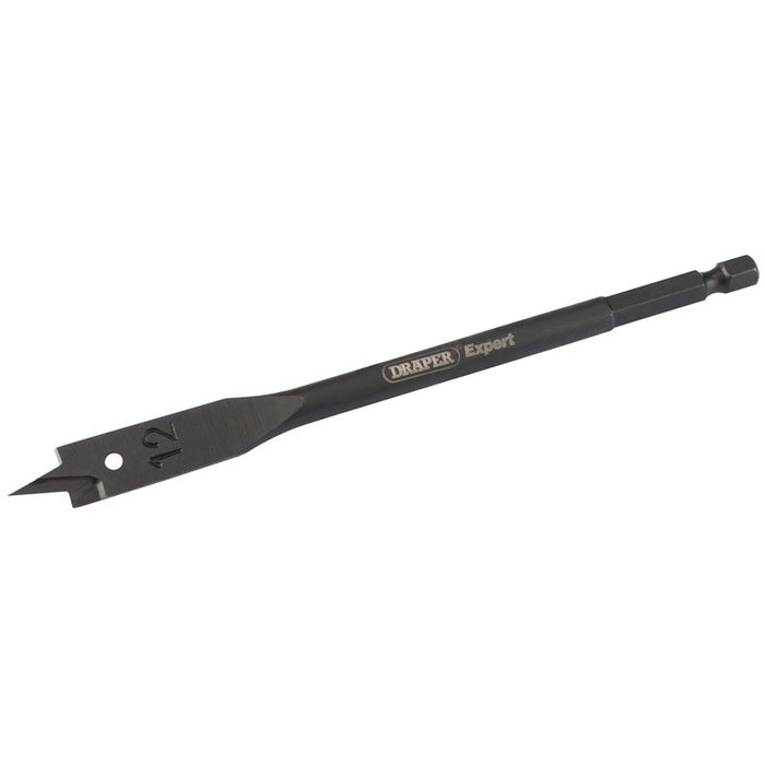 Draper Tools Flat Wood Bit (12mm)