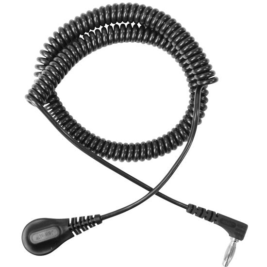 Desco 09206 Jewel MagSnap Right Angle Coil Cord, 1.8m
