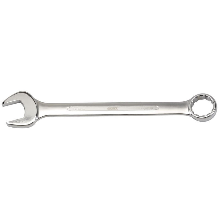 Draper Tools 70mm Heavy Duty Long Pattern Metric Combination Spanner