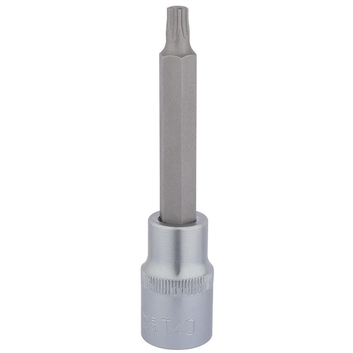 Draper Tools T40 x 100mm 1/2 Square Drive Draper TX-STAR® Socket Bit