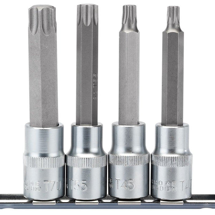 Draper Tools 1/2 Sq. Dr. Draper TX-STAR® Socket Bit Set (4 Piece)