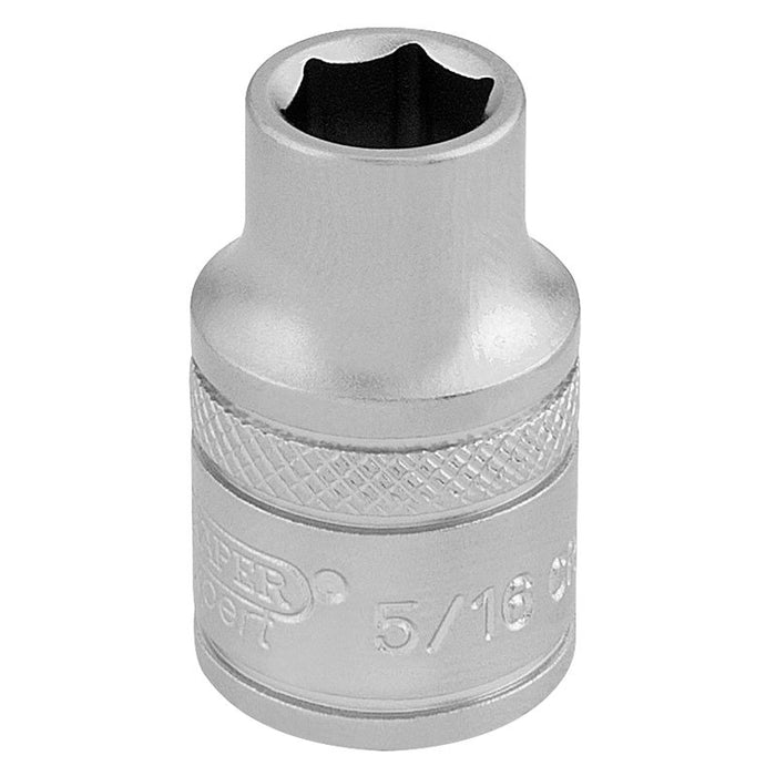 Draper Tools 3/8 Square Drive 6 Point Imperial Socket (5/16)
