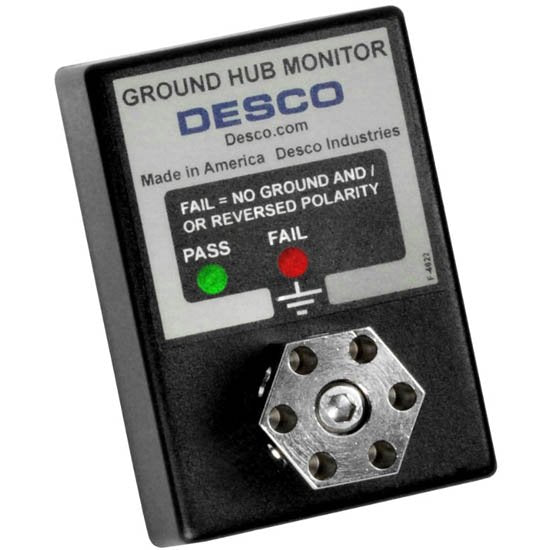 Desco 19224 - Ground Hub Monitor, 220VAC, Asia Plug