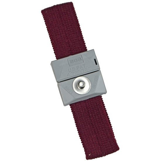 Desco 2204 - Adjustable Wrist Band, 4mm Stud