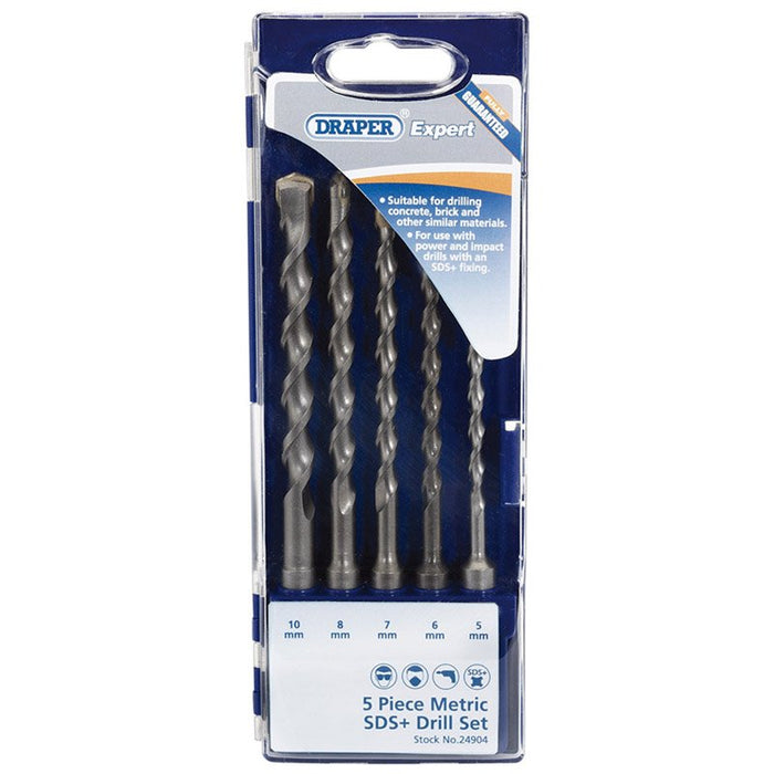 Draper Tools Metric SDS+ Masonry Drill Set (5 Piece)