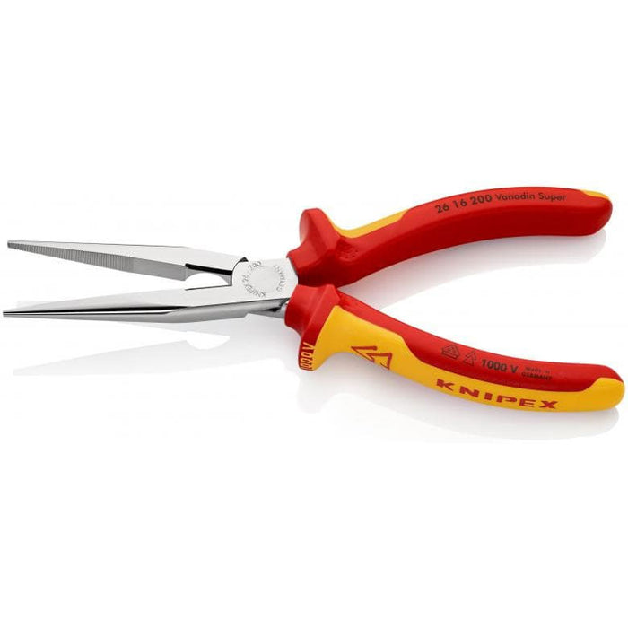Knipex VDE Snipe Nose Side Cutting Pliers 200mm