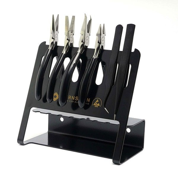 Bernstein ESD Tweezer & Plier Tool Set BLACKline, 6 Pce