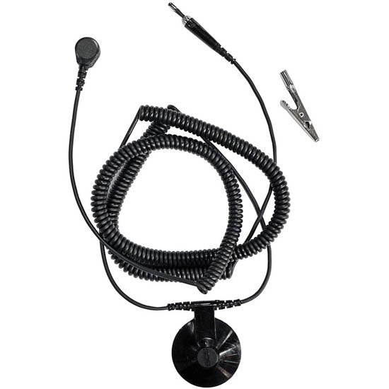 Desco 3051 - Ground Cord 1.5M, Coil Cord 3.0M, 1 Meg Resistor Each End