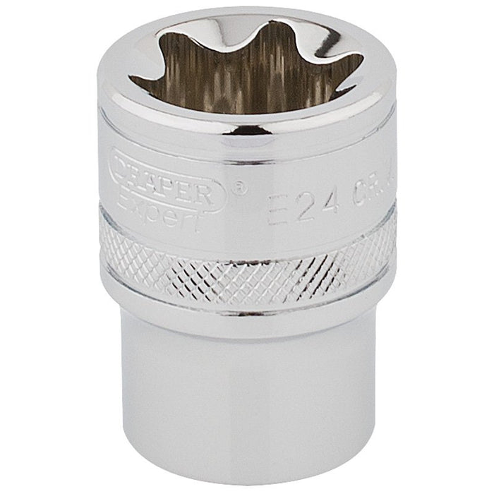 Draper Tools 1/2 Square Drive Draper TX-STAR® Socket (E24)