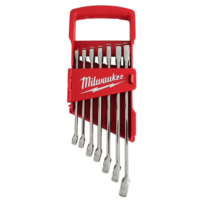 Milwaukee 7pc Combination Wrench Set - Imperial