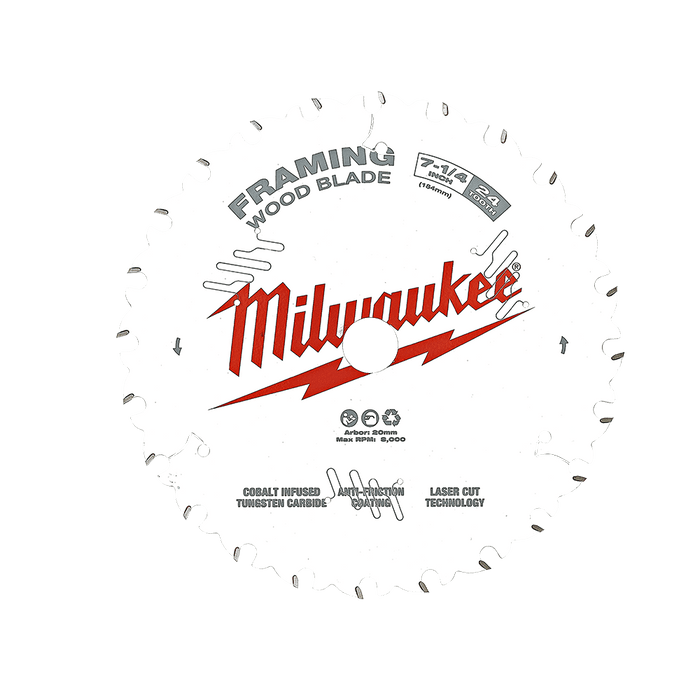 Milwaukee 184mm (7 1/4
