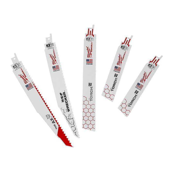 Milwaukee SAWZALLâ„¢ Demolition Kit 5Pc