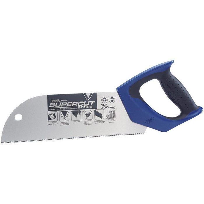Draper Tools Expert Supercut® 300mm/12 Soft Grip Floorboard Saw