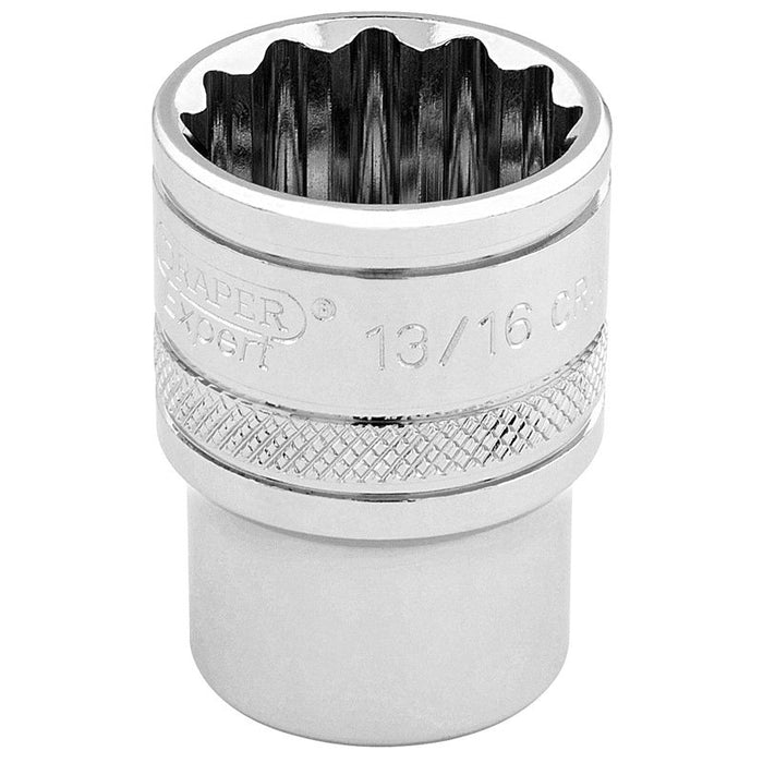 Draper Tools 3/8 Square Drive Hi-Torq® 12 Point Socket (13/16)