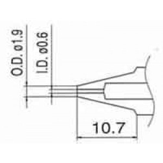 Hakko Desolder Nozzle 0.6mm For FM2024