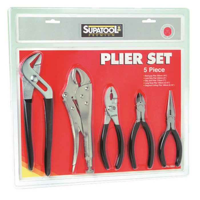 Supatool Pliers Set 5 Piece