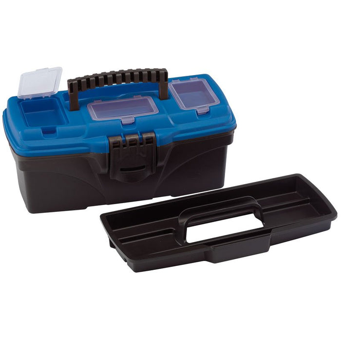 Draper Tools 320mm Tool Organiser Box with Tote Tray