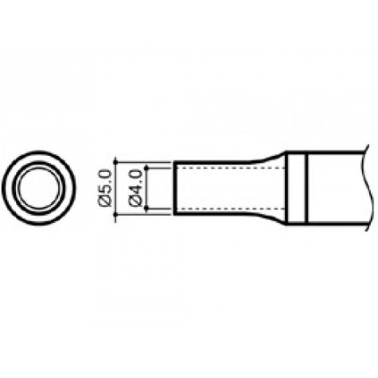 Hakko HN4-02 Nozzle for FM2029 4.0mm