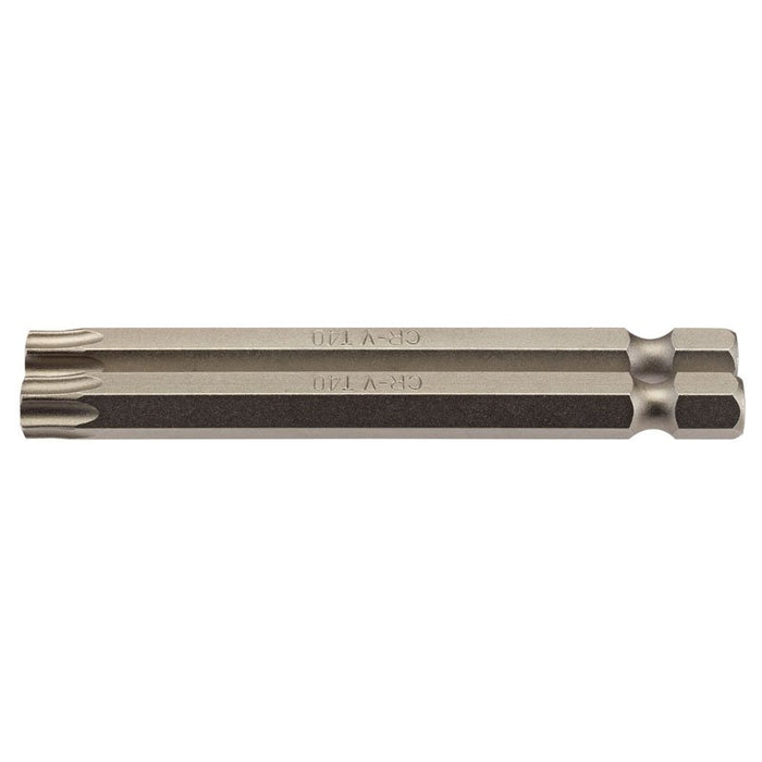 Draper Tools T40 1/4 Hex. Draper TX-STAR® Insert Bit 75mm Long x 2
