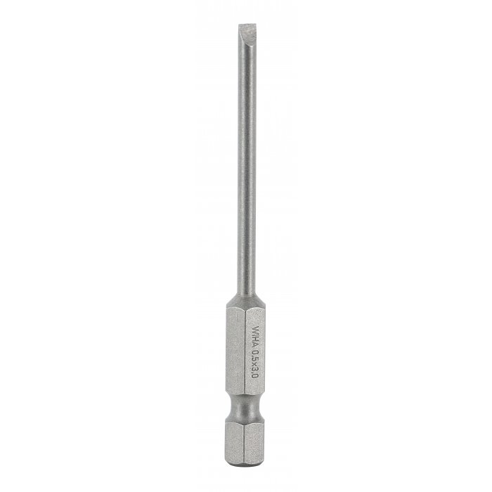 Wiha 3 x 70mm Slotted Power Bit 74034