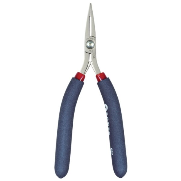 Tronex 742 Flat Nose Long Smooth Jaw Wide Tips Pliers