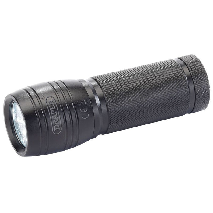 Draper Tools Aluminium Torch (3 x AAA batteries)