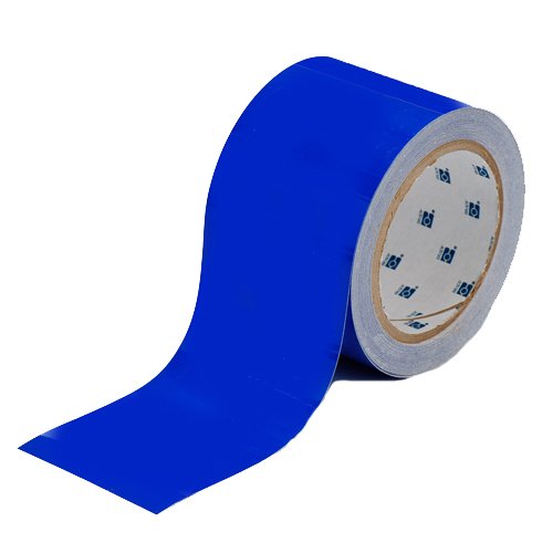 Brady Toughstripe Blue Floor Marking Tape, L30m x W76mm, Polyester
