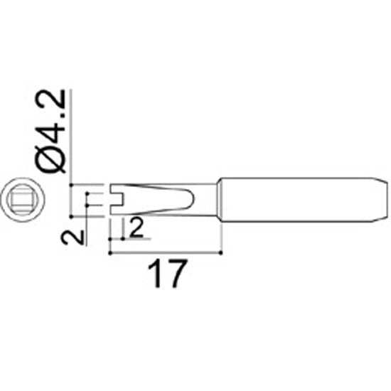 Hakko Medium Tip Shape RT