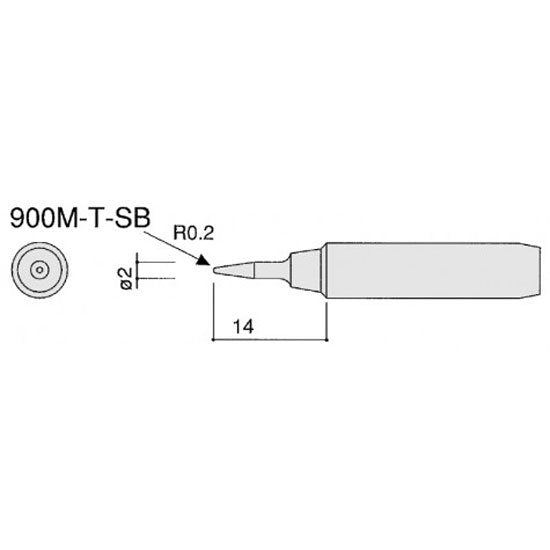 Hakko Medium Tip Shape SB