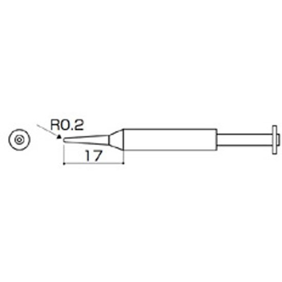 Hakko Small Tip Shape I